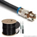 25mts Cable Coaxil Rg6 Armado C/ Conectores, Tda Ramos Mejia 1