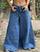 Casí Bruja Palazzo Oversize Wide Leg Rigid Pants 8