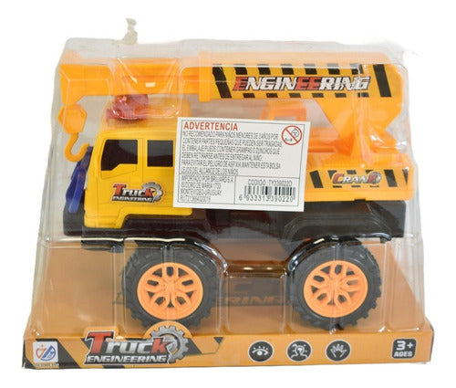 JTA Store Technology - Construction Truck in Bubble 20 x 15 cm Plastic 4