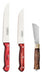 Tramontina 2 Kitchen Knives Polywood with Gift Knife 0