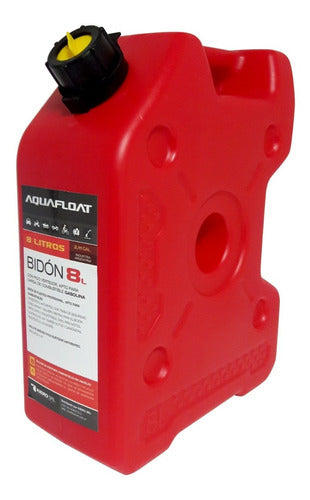 Aquafloat Fuel Can 8 Liters Flat Stackable Dispenser 4