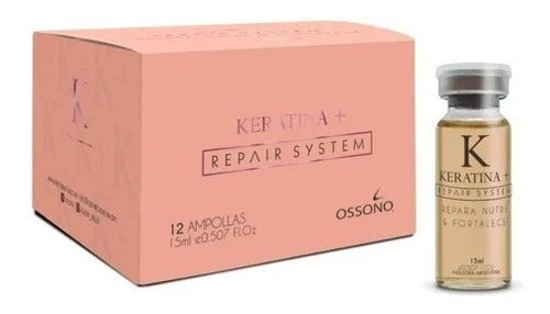 Ampolla Keratina + Repair System X15ml Ossono 1