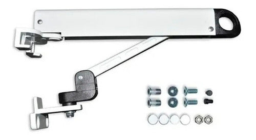 Ombu 22 cm Protruding Window Push Rod Modena Line by Marra Aluminum 1