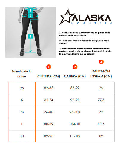 Alaska Women's Thermal Pant Calza Viedma Primera Piel 5