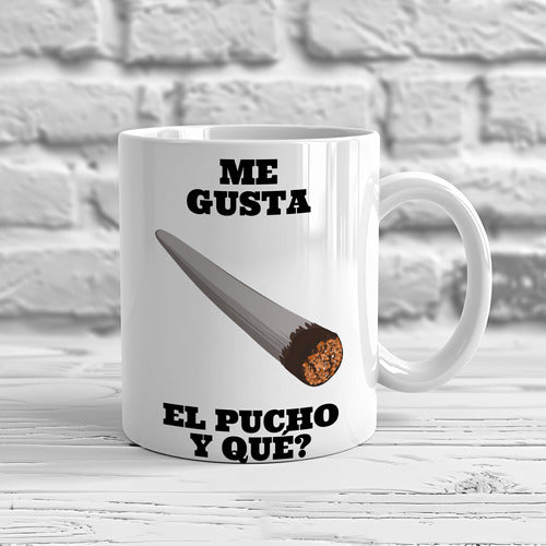 Waved Me Gusta El Pucho Mug 1