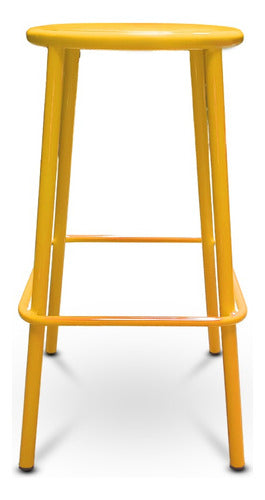 Careva Steel Tolix High Stool 6