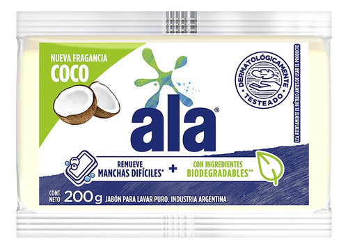 Ala Ecolavado Coconut Bar Soap 200g 0