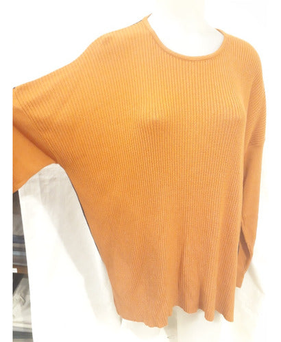 Yagmour Sweater Positano Oversize, Round Neck, Bicolor 3