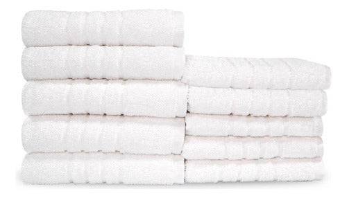 Arco Iris Premium 600 Gr Combo of 5 Bath Towels and 5 Face Towels 1