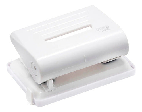 BRW Plastic Body Pastel Paper Punch for 15 Sheets 0