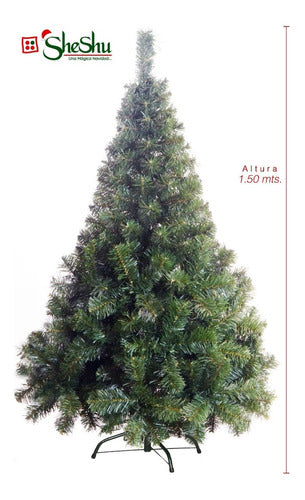 Sheshu Premium Christmas Tree 1.50m with Gold Kit 48 Pieces 2