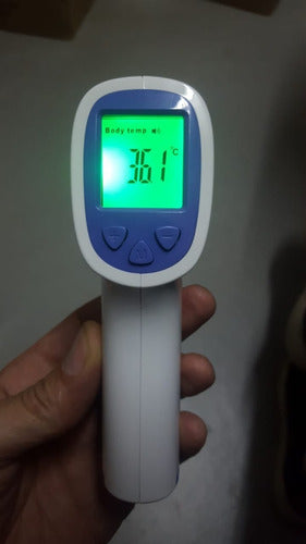 Pulse Oximeter Finger LED Kit + Infrared Thermometer ANMAT Approved 3