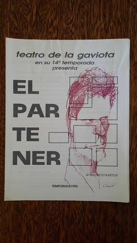 2 Programas Teatro Gaviota 1990 Partener Obscenidad Kartun P 1