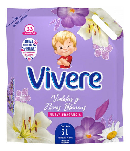 Vivere X3l.doypack Violeta 0