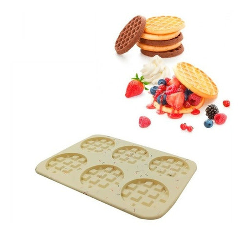 Silicone Waffle Mold for Baking Waffle Maker 5