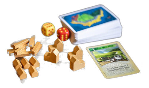 Repuesto Fichas Compatible Settlers Of Catan Oro Juego Mesa 0