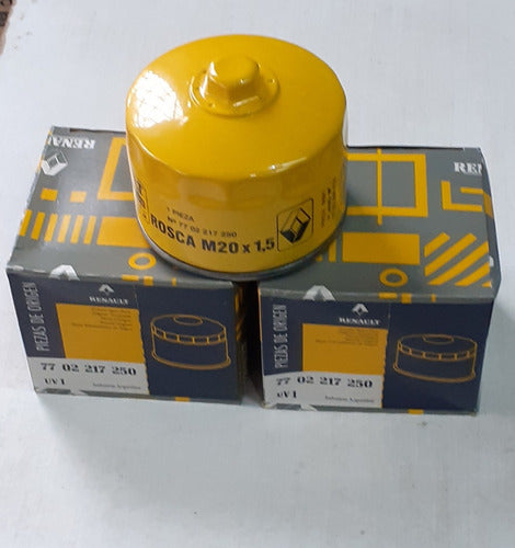 Renault Filtro Aceite Original R 9- 11 - 12 Y 19 2