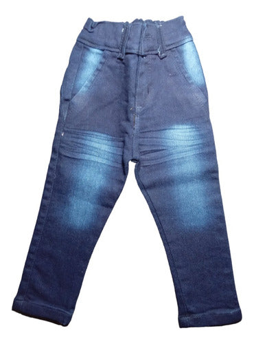 Brishimel Bebes Jean Bebe. Pantalon Largo Azul. Chupin 1