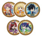 Moemoe Set of 5 Anime Circular Stickers - Fairy Tail Natsu 0