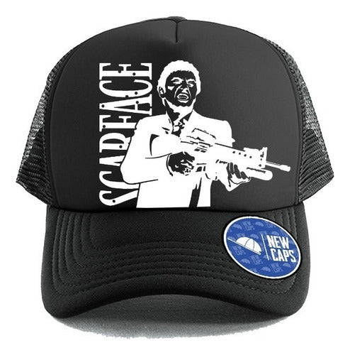 Newcaps Scarface Trucker Cap Code #118 0