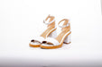 Elegant Low Heel Women's Sandals for Parties by Donatta 22
