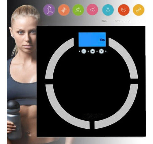 TANBURO 400 Pounds Digital Body Fat Scale 7 Parameters 1