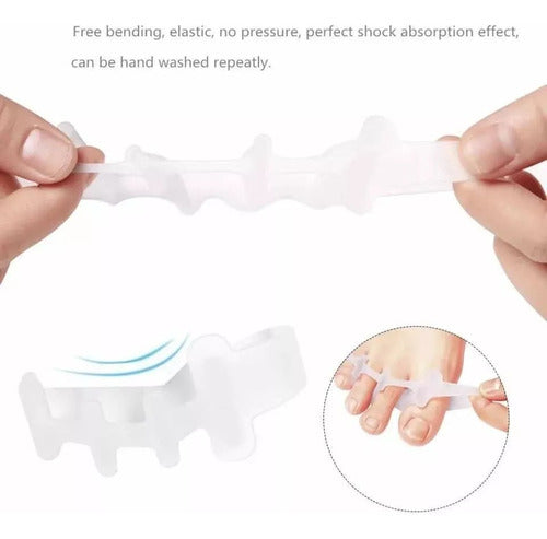 Silicone Toe Separators for Bunions - Pack of 2 7