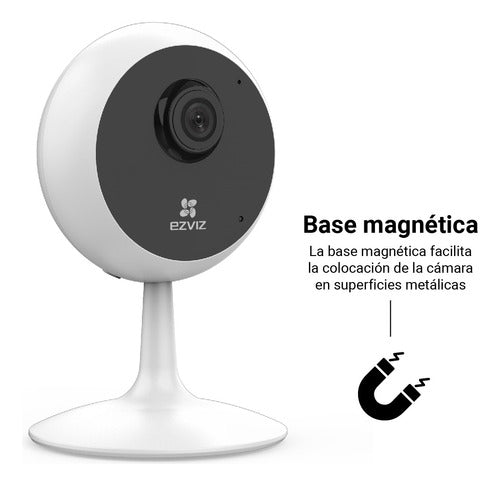 Camara Seguridad Ip Wifi Ezviz C1c Hd + Memoria 16gb 4