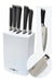 Mueller 5-Piece Stainless Steel Knife Set with Holder 0