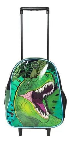 Filgo Dinosaur School Backpack with Trolley 1