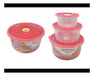 SOMOS WORLD TECH Set of 3 Color Containers 3