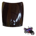 Bolha Frontal Acrilico Cbr 450 Sr Preto Otuky 0