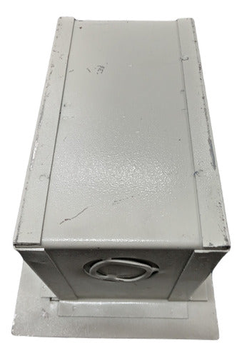 Metalúrgica Condarco Electric Commercial Metal Flush Box with Details - 2 Outlets 3