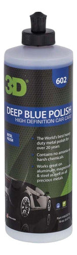 3D Deep Blue Polish Metal Polisher 0