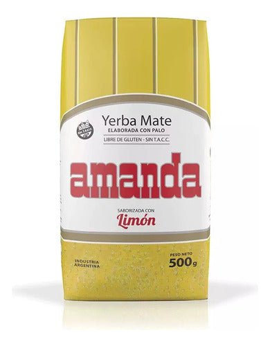 Amanda Lemon Yerba Mate 500g 0