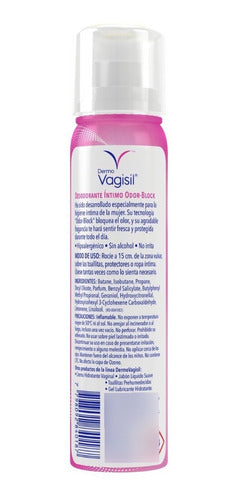 Dermo Vagisil Set X 3u Desodorantes Íntimo Dermo Vagisil 3 Aromas Mujer 3