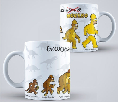 The Simpsons Mug Design Template Kit M4 3