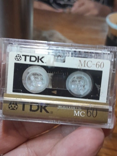 Microcassette Para Grabadores Tdk Mc60año 1990 Impecable 0