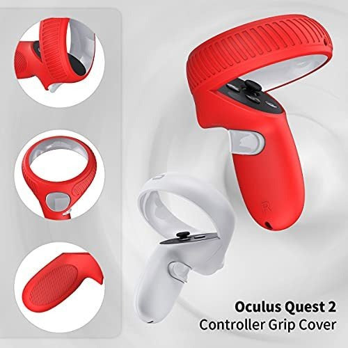 Cubierta Toluohu Compatible Con Oculus Quest 2 - Red 2