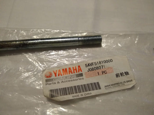 Eje Rueda Delantera Yamaha Crypton T105 5av-f5181-00 Año ´09 3