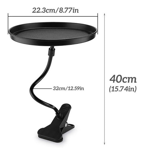 Iluminarás Car Tray Table Multi-Purpose with Clamp 1