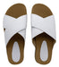 ByM Shoes Osaka Women's Low Cross-Strap Eco Leather Sandal - Summer Full 2