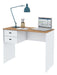 Writing Desk Center Shelf Evo White Paradise 100cm Width 0