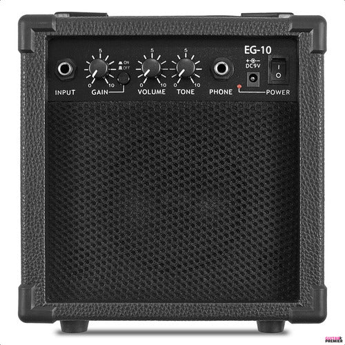 GP Portable Guitar Amplifier with Distortion 10W 1