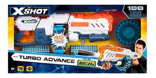 X-Shot Turbo Advance Excel Dart Blaster 381376 0