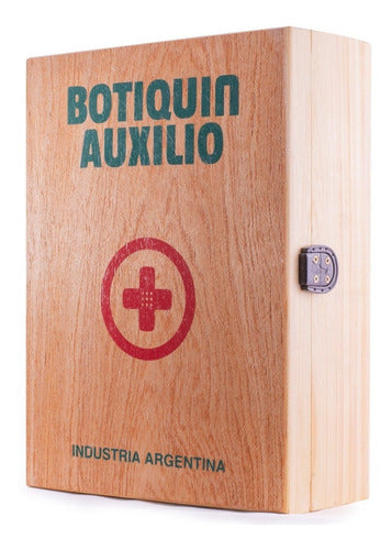 De Botiquin Primeros Auxilios Madera 18 Elementos De97418 2