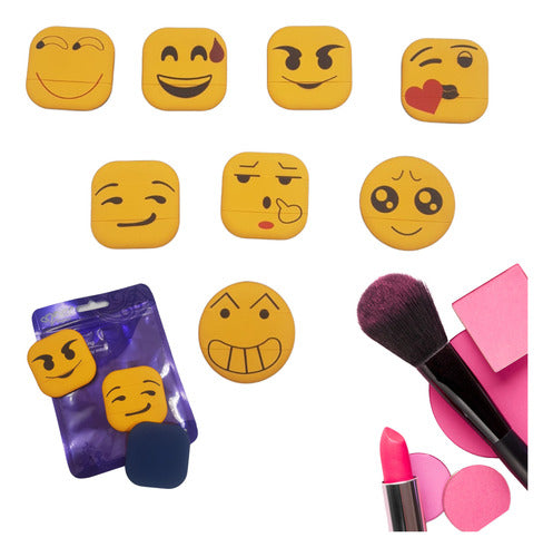Mini Makeup Emoji Puffy Sponge by Lefemme 1
