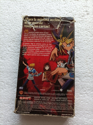 Película Vhs De Colección Yu Gi Oh (leer Descripción) 1