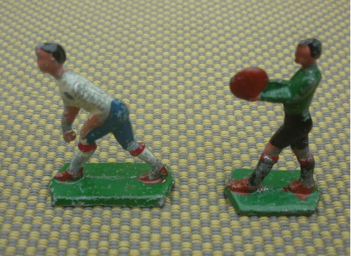 Miniatura Jugador De Futbol En Plomo 2