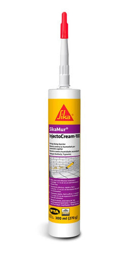 Sika SikaMur InjectoCream100 300cc Emulsion Anti-Humidity Treatment 0